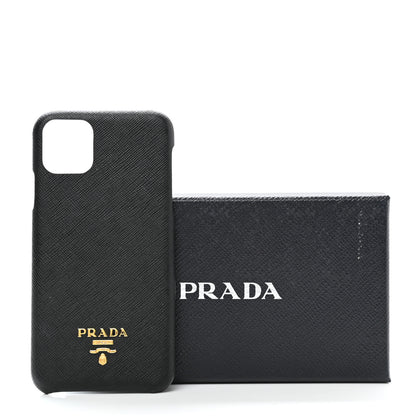 Prada Saffiano iPhone 11 ProMax Case Black 8 of 8