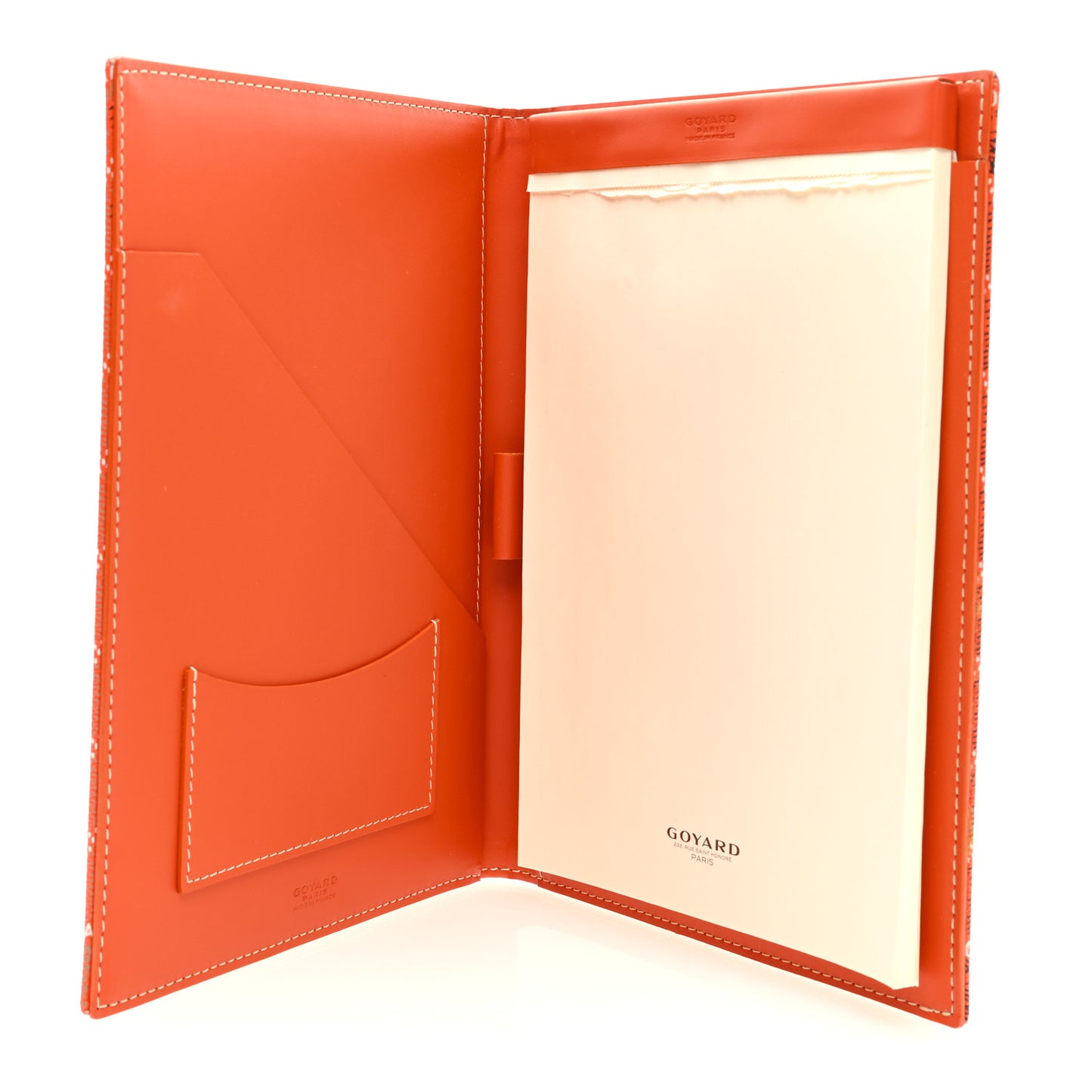Goyardine Agenda Cover Orange