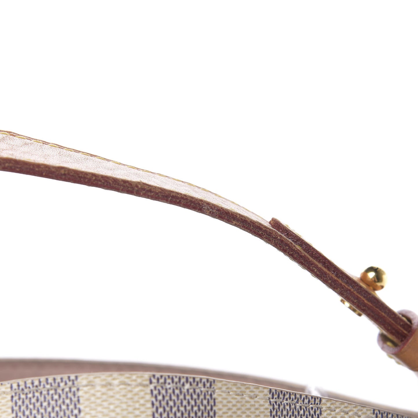 Damier Azur Graceful MM Rose Ballerine