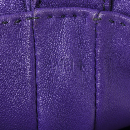 Hermes Lambskin Clou De Selle Pouch Crocus 7 of 12