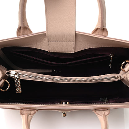 Chanel Grained Calfskin Small Neo Executive Shopper Tote Beige 4 of 4