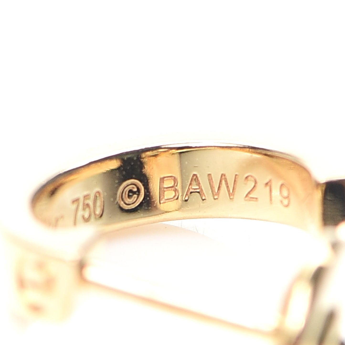 18K Yellow Gold Small LOVE Hoop Earrings