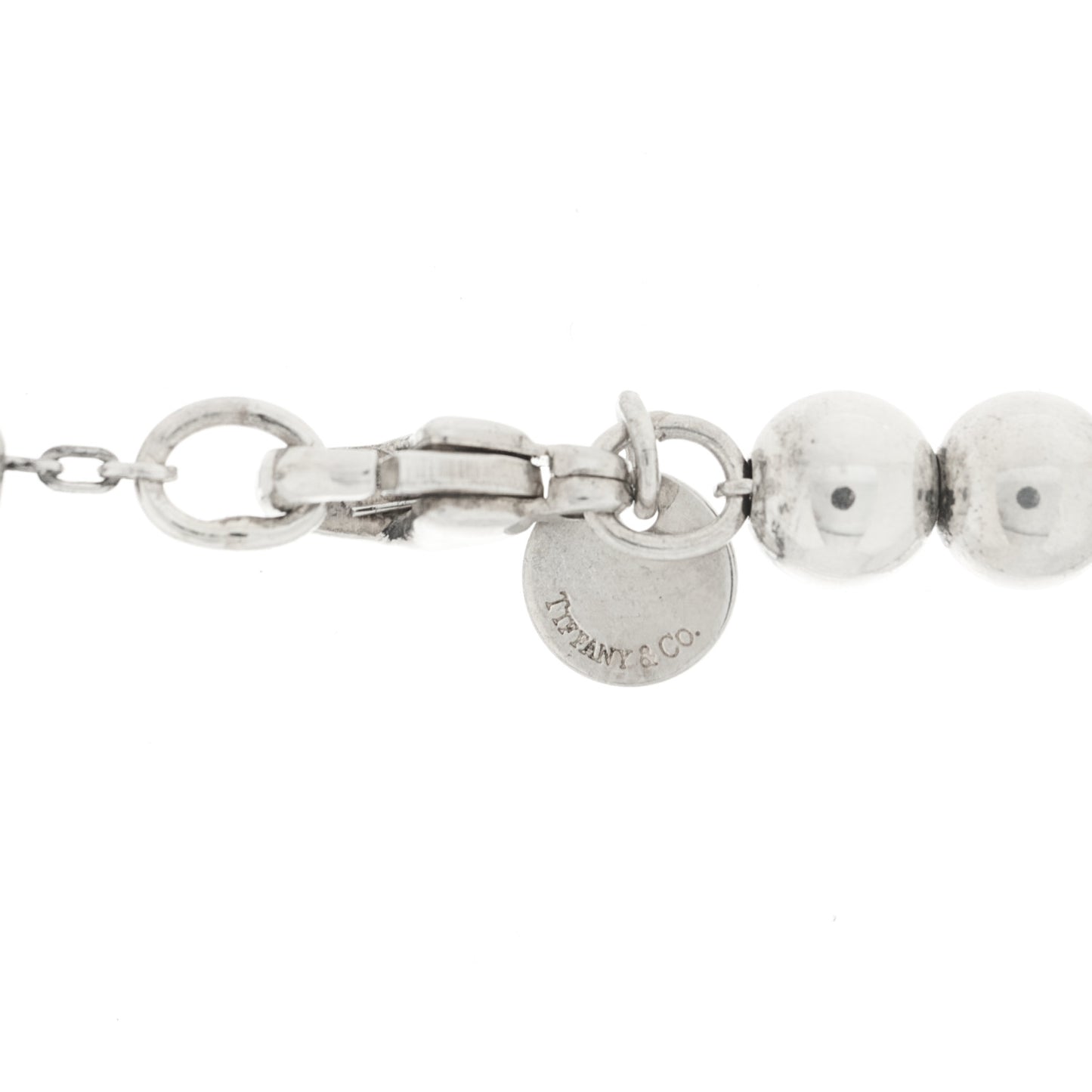 Sterling Silver HardWear Graduated Ball Necklace