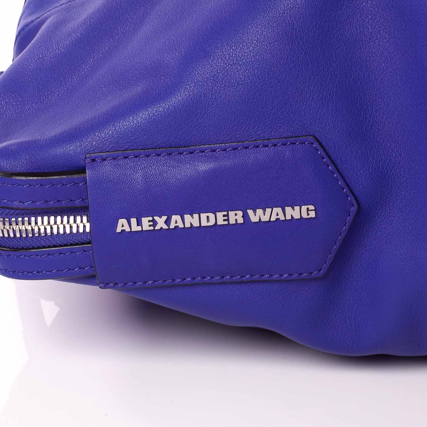 Alexander Wang Leather Large Emilie Azure 6 of 9