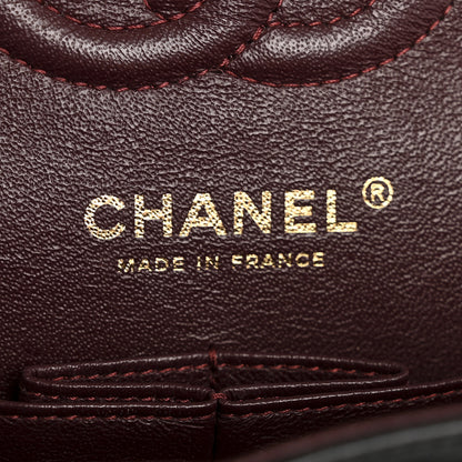 Chanel Lambskin Quilted Small Double Flap Black 6 of 13