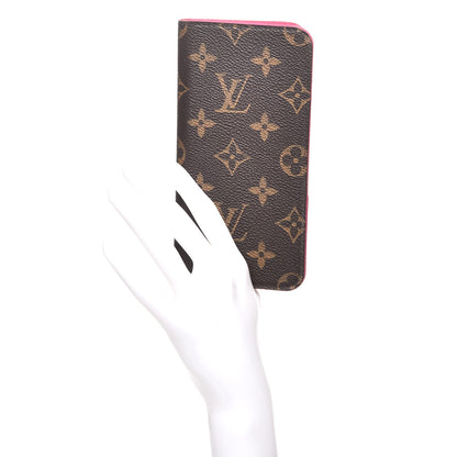 Louis Vuitton Monogram iPhone 6 Plus Folio Case Pink 2 of 10