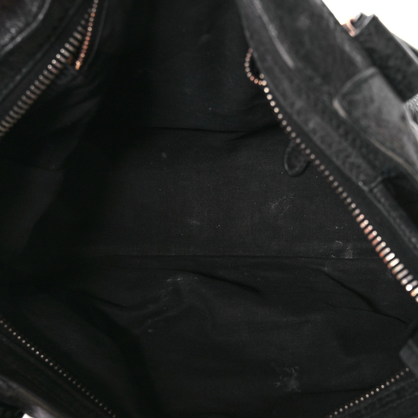 Agneau Giant 21 Rose Gold Hardware City Black