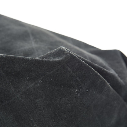 Chanel Suede Stitched Messenger Black 12 of 18