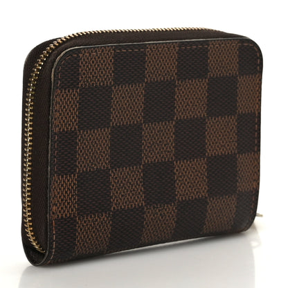 Louis Vuitton Damier Ebene Zippy Coin Purse 3 of 8