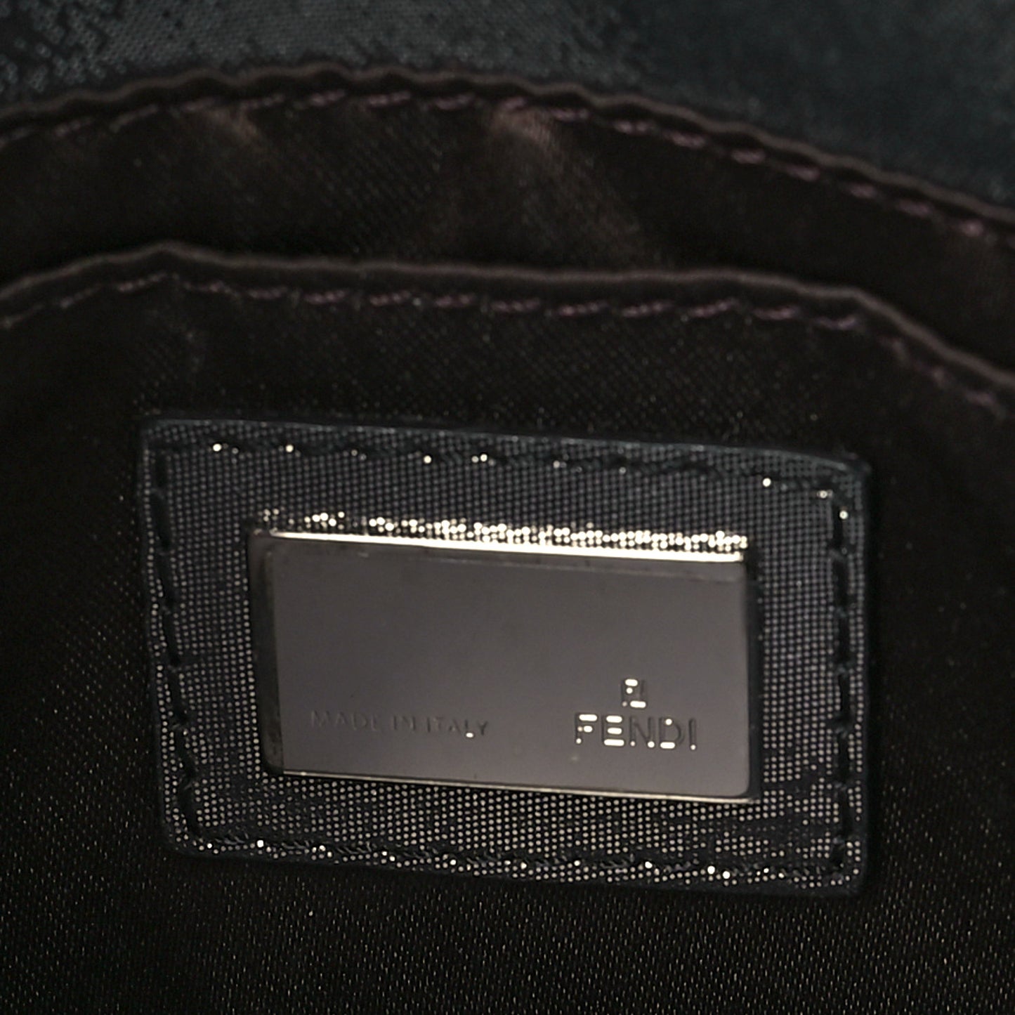 Metallic Calfskin Mia Pochette Silver