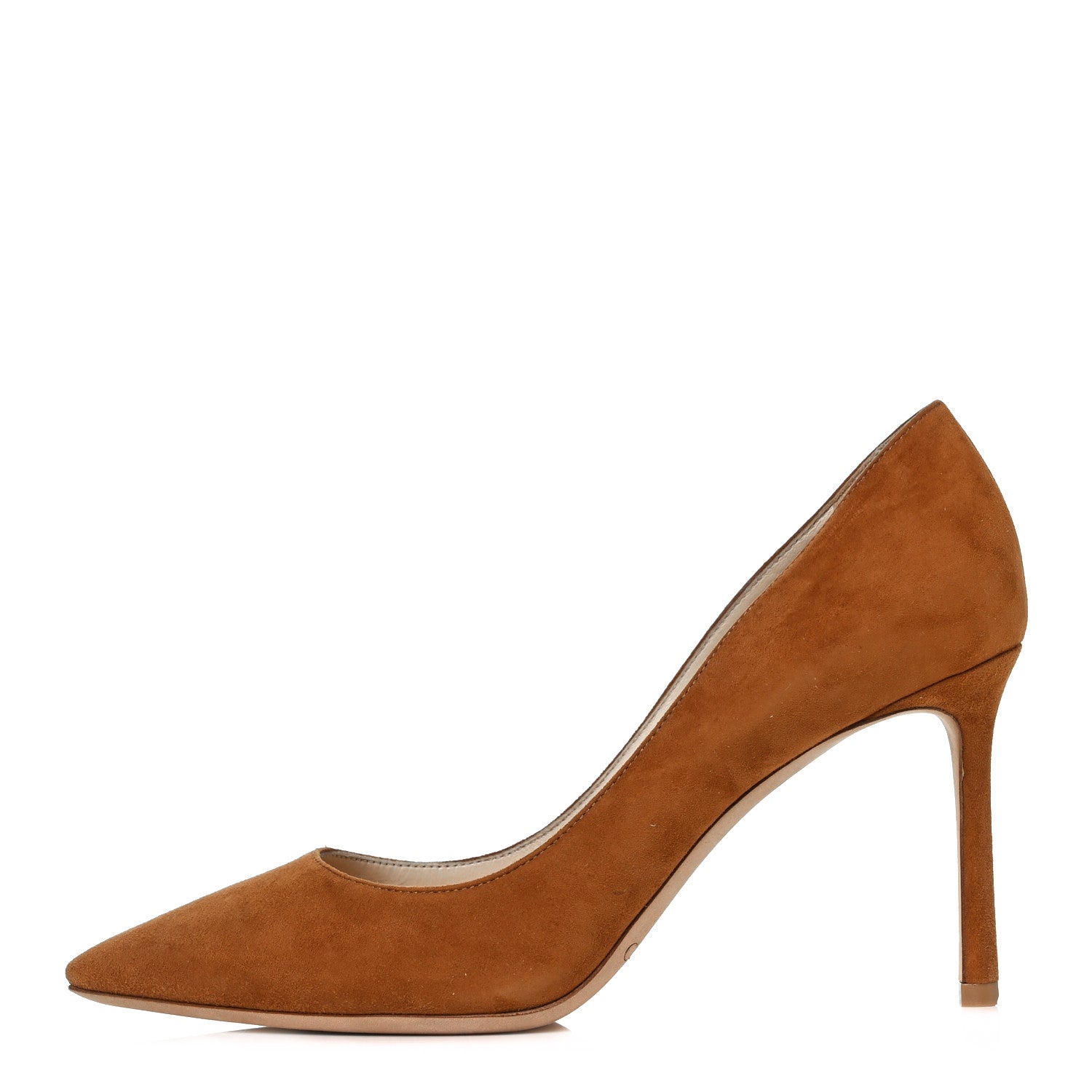 Jimmy Choo Suede Romy 85 Pumps 38 Canyon 1 of 8