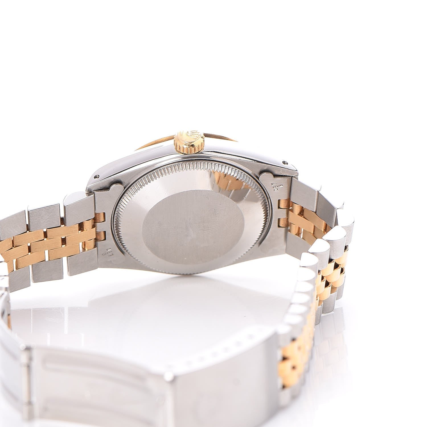 Rolex Stainless Steel 18K Yellow Gold 31mm Oyster Perpetual Datejust Watch White Jubilee 68273 5 of 6