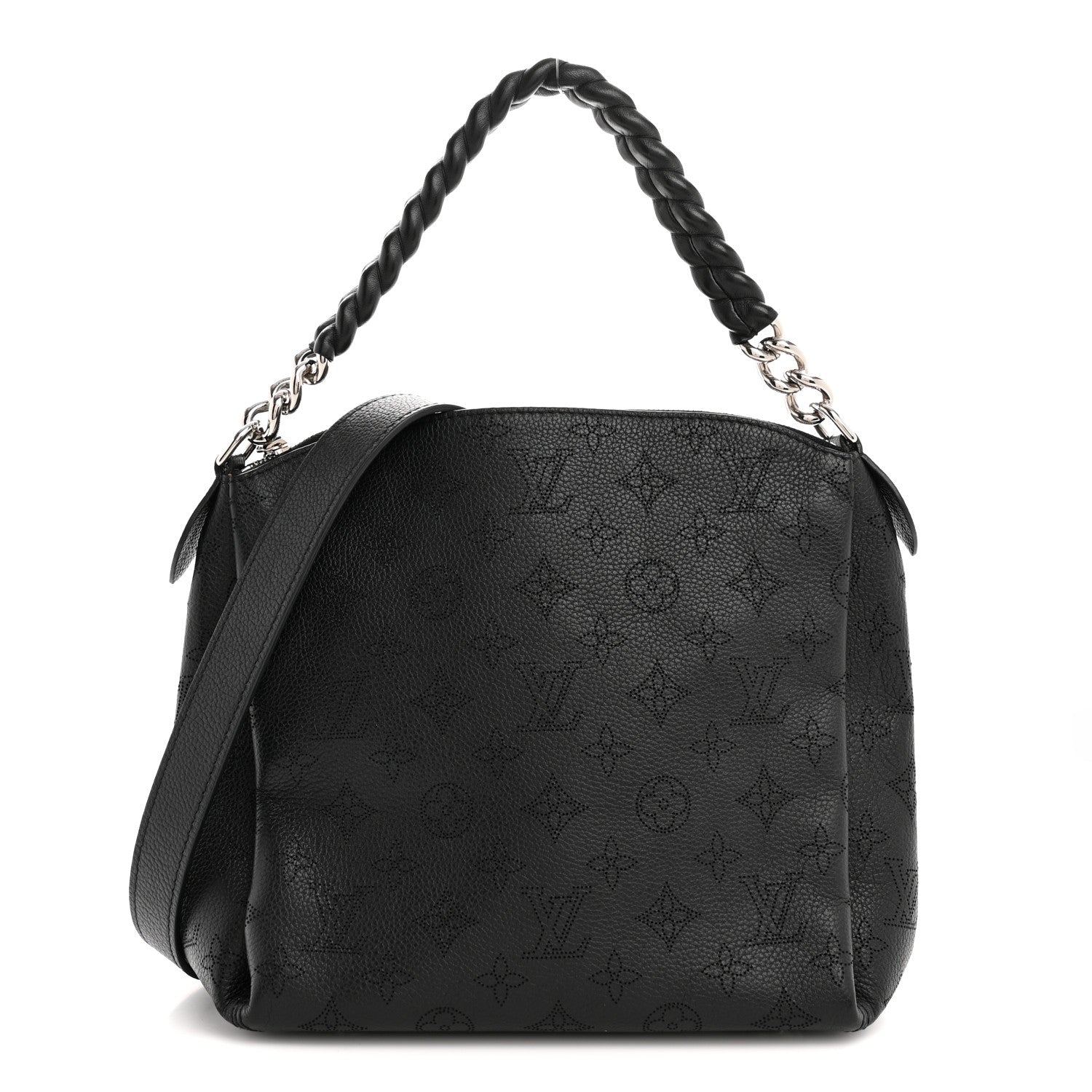 Louis Vuitton Mahina Babylone Chain BB Black 1 of 12