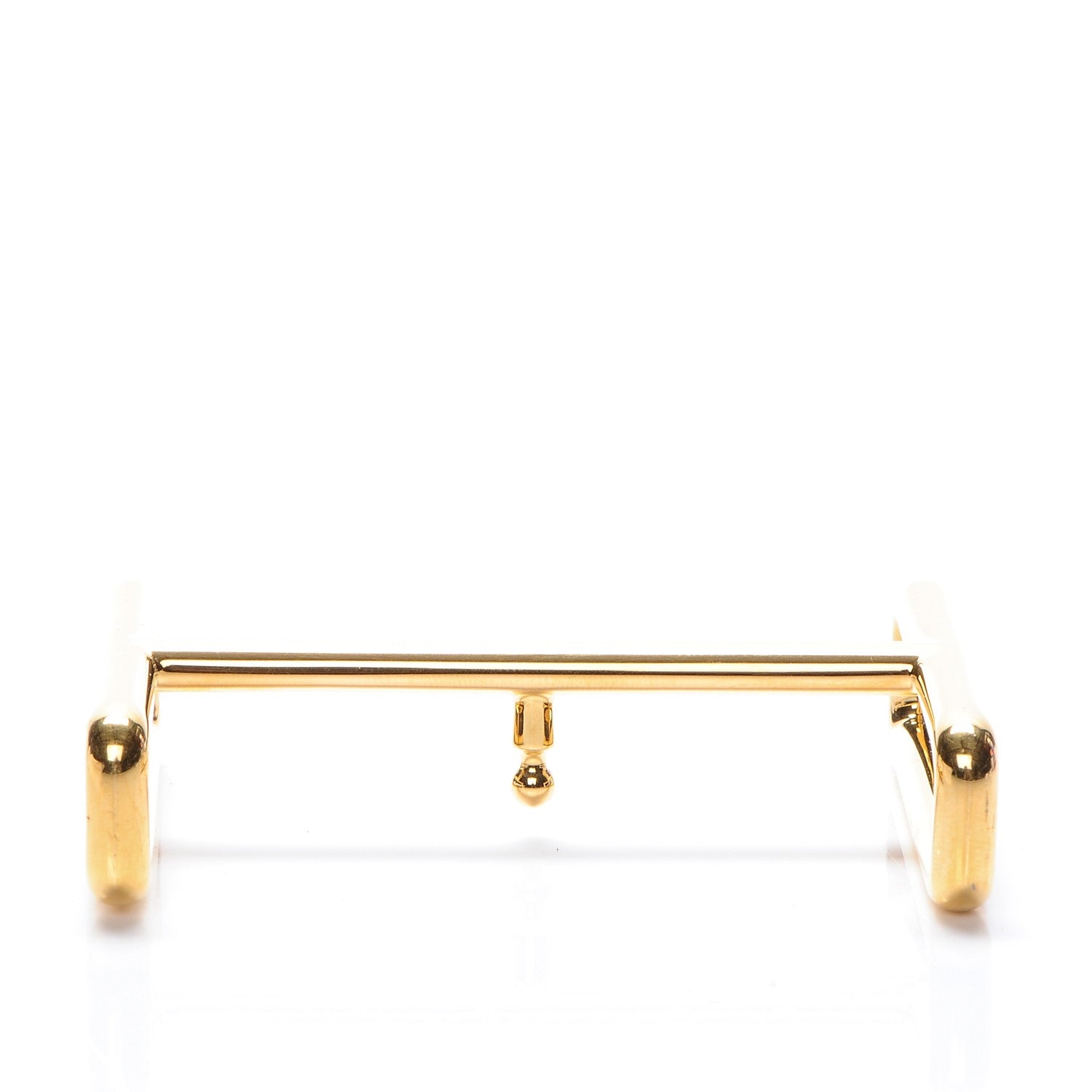 Hermes Polished Gold 42mm Idem H Belt Buckle 6 of 6