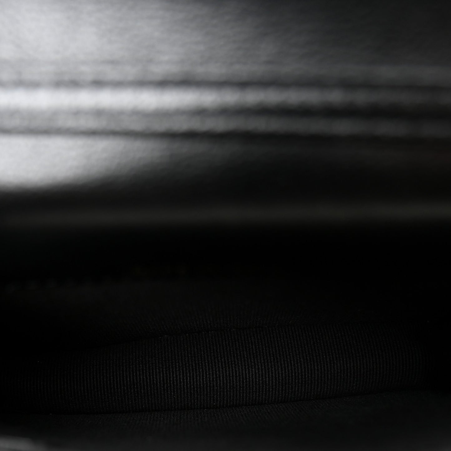 Lambskin Quilted Maxi Pearl Clutch With Chain Black