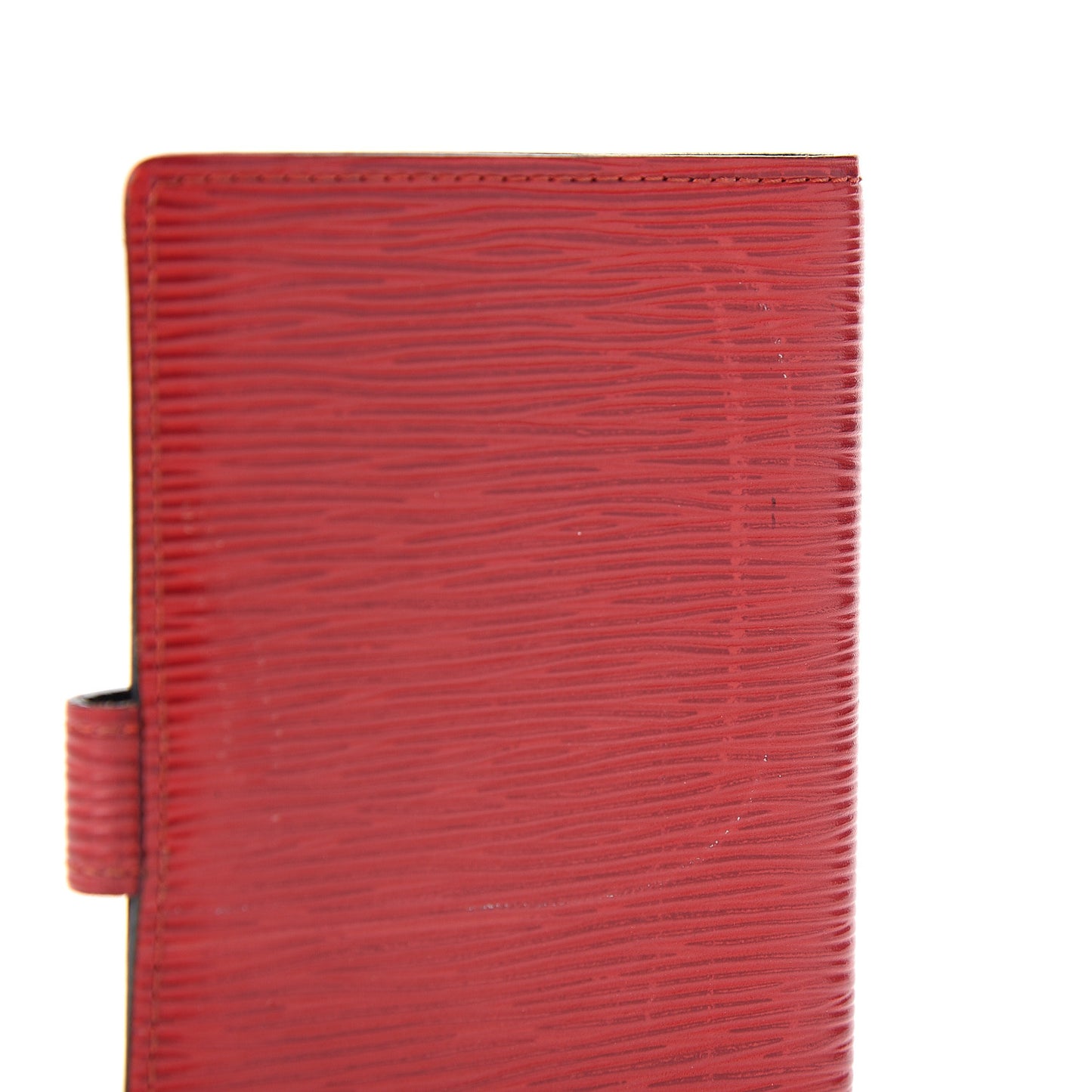 Epi Small Ring Agenda Cover Castillan Red