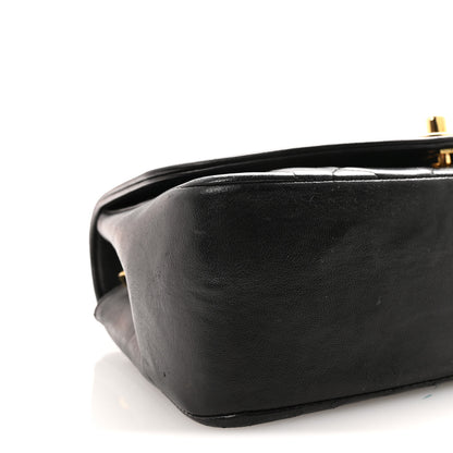 Chanel Lambskin Quilted Small Single Flap Black 8 of 9