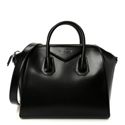 Givenchy Shiny Lord Calfskin Medium Antigona Black 1 of 9