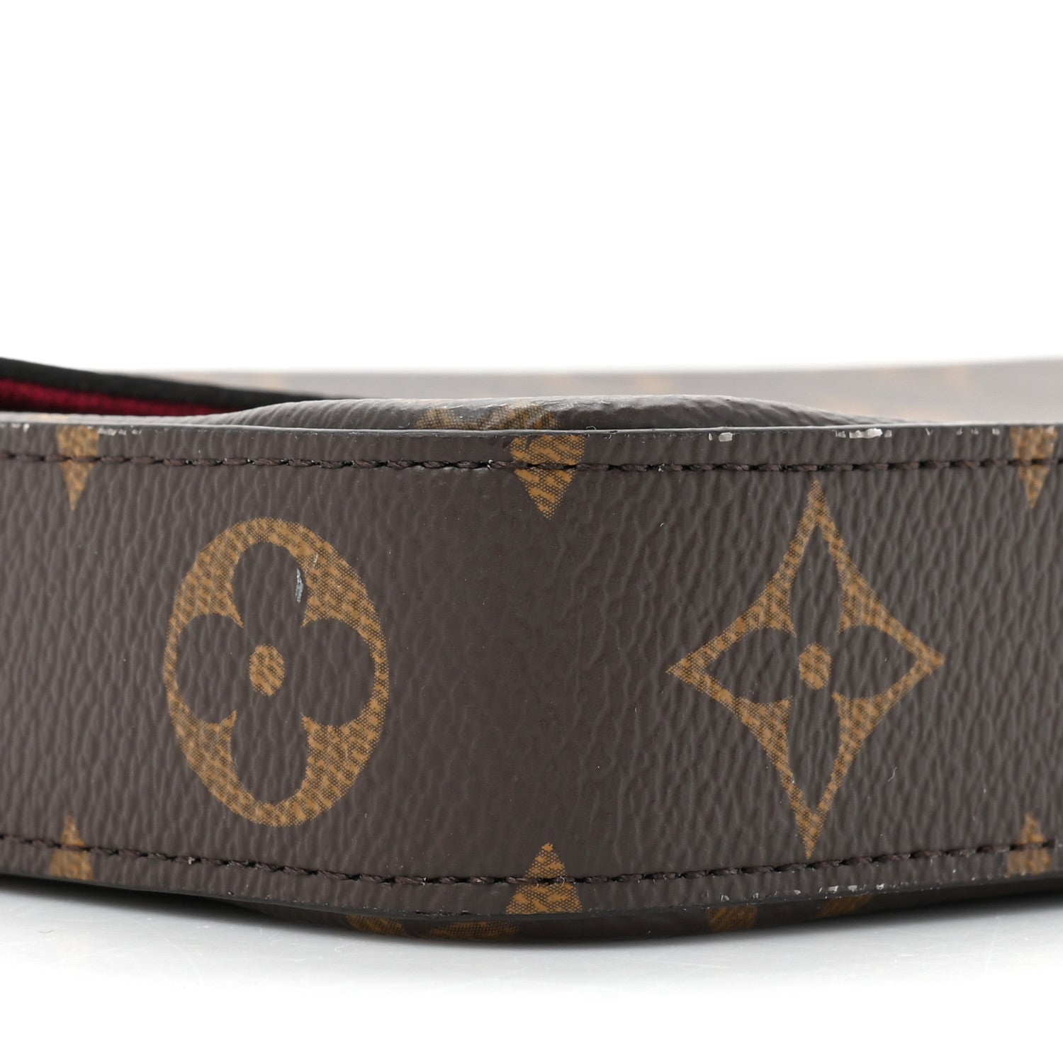 Louis Vuitton LOUIS VUITTON Monogram Pochette Felicie Chain Wallet Fuchsia 12 of 17