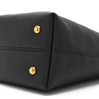 Louis Vuitton Grained Calfskin Low Key Hobo PM Black 10 of 10