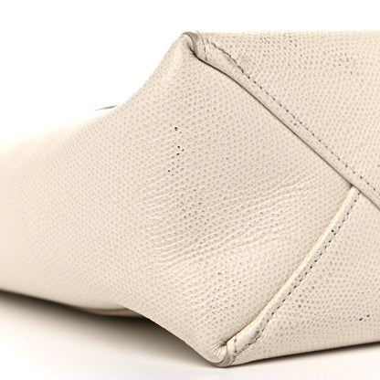 Celine Grained Calfskin Small Vertical Cabas Cream 11 of 28