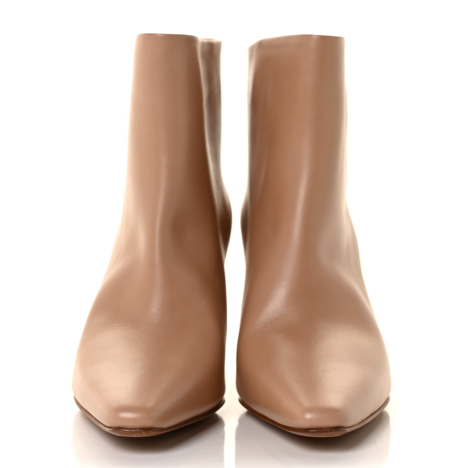 Bottega Veneta Calfskin Cloud Ankle Boots 36.5 Cipria 2 of 8