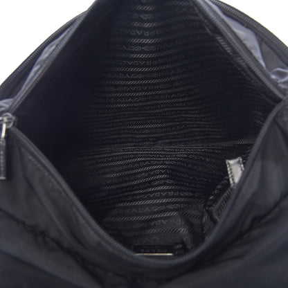 Prada Nylon Vela Messenger Bag Black 5 of 21
