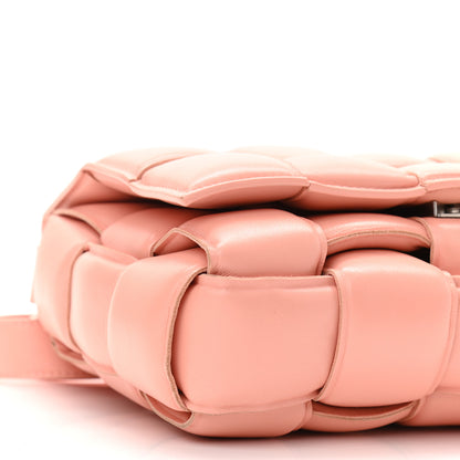 Bottega Veneta Nappa Maxi Intreccio Padded Cassette Crossbody Bag Peachy 9 of 10