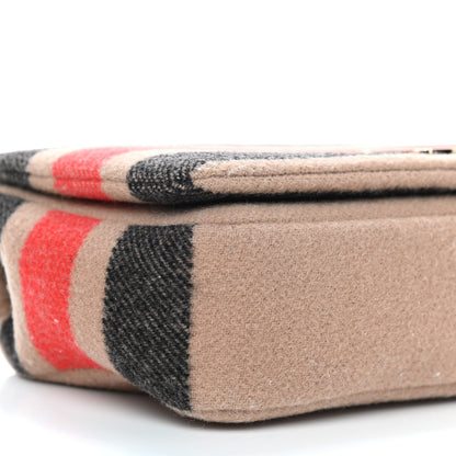 Burberry Wool Striped Small Lola Bag Beige 8 of 9