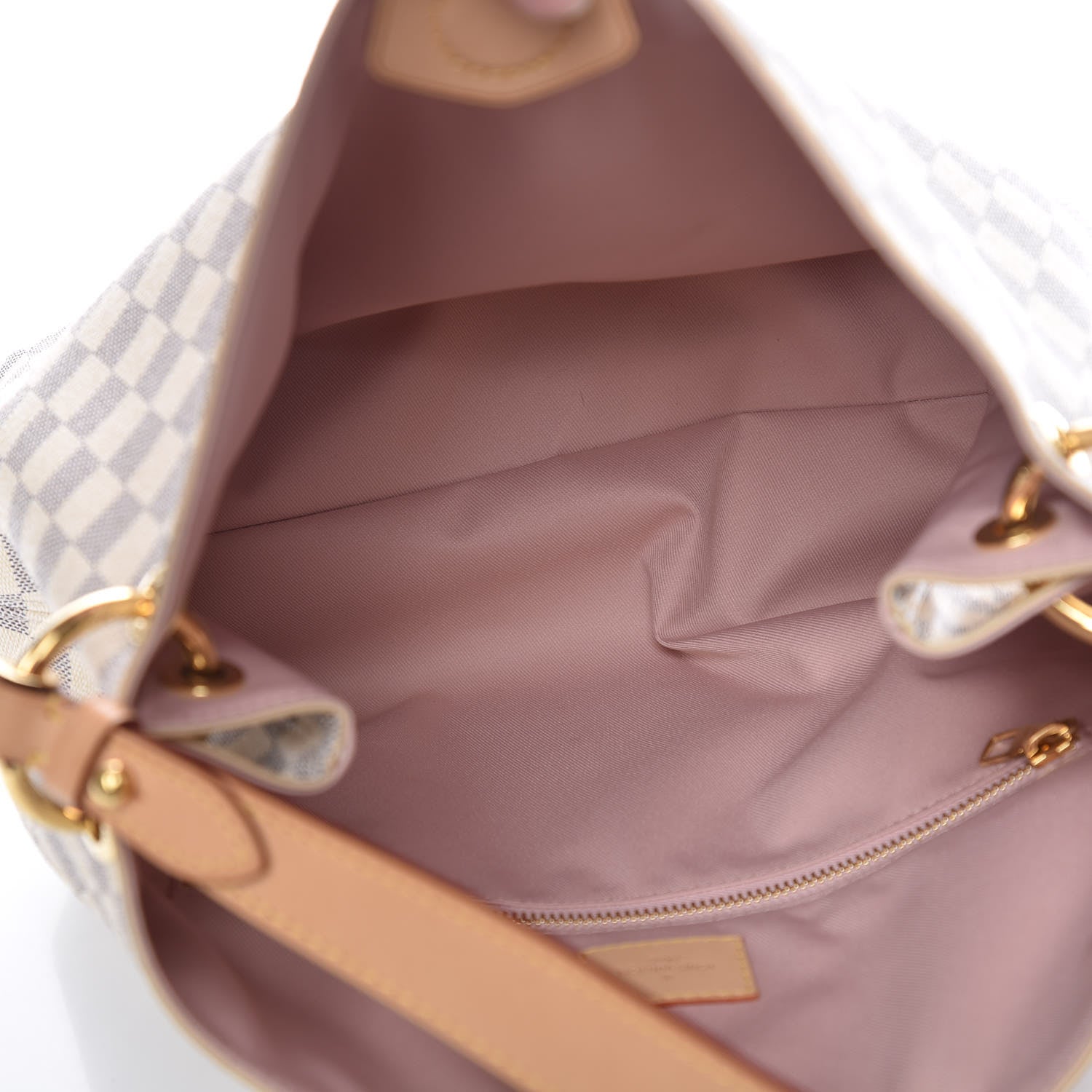 Louis Vuitton Damier Azur Graceful PM Rose Ballerine 5 of 12