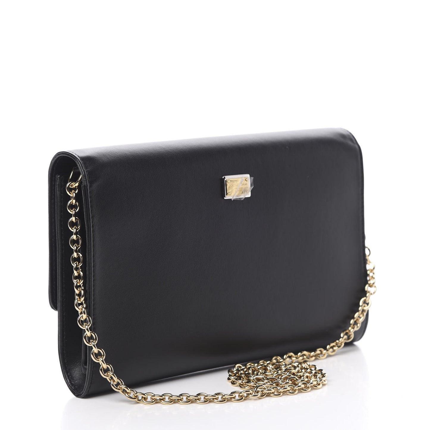 Vitello L'Amore Bellezza Chain Wallet Black