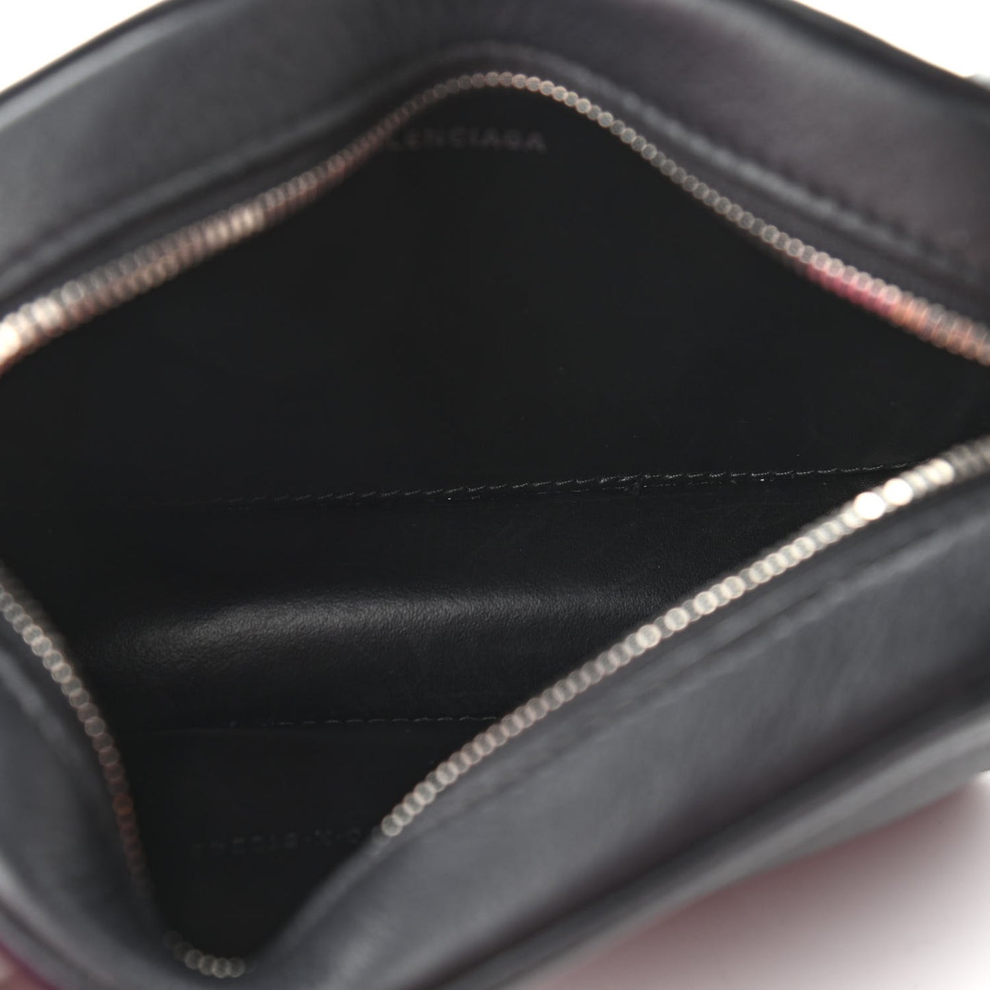 Calfskin Logo XS Everyday Camera Bag Black