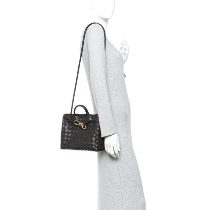 Bottega Veneta Nappa Intrecciato Small Andiamo Shoulder Bag Fondant 2 of 12