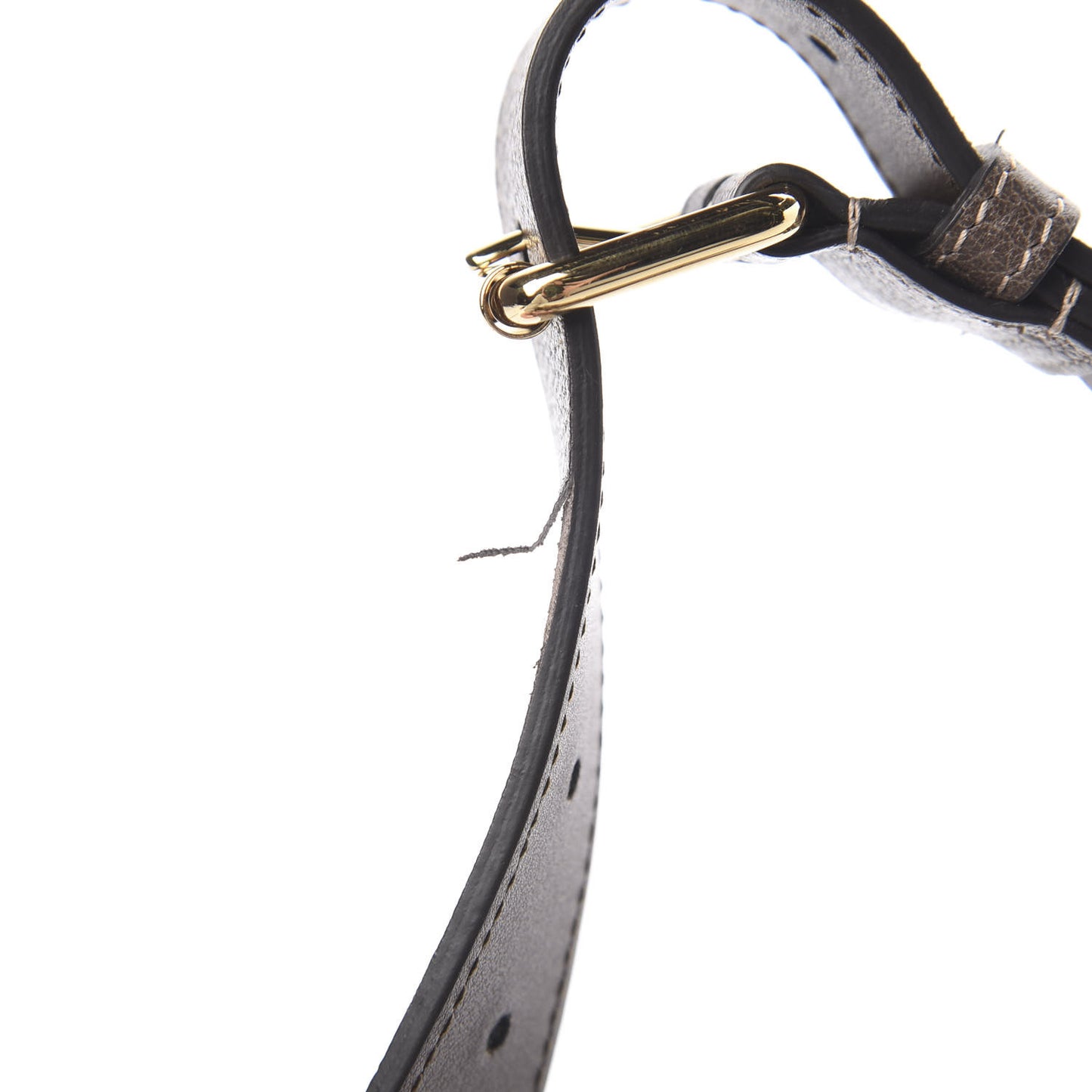 GG Supreme Monogram Web Small Ophidia Belt Bag 75 30 Dark Brown
