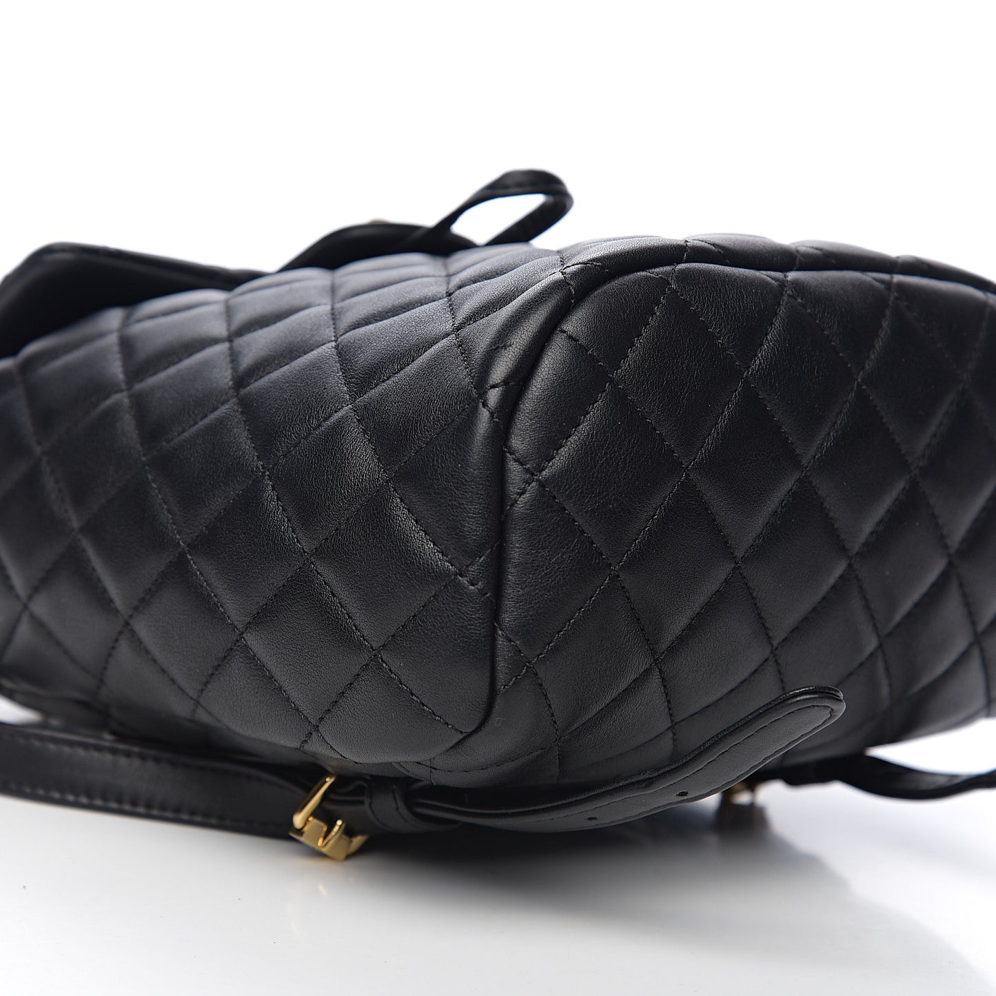 Calfskin Quilted Mini Urban Spirit Backpack Black