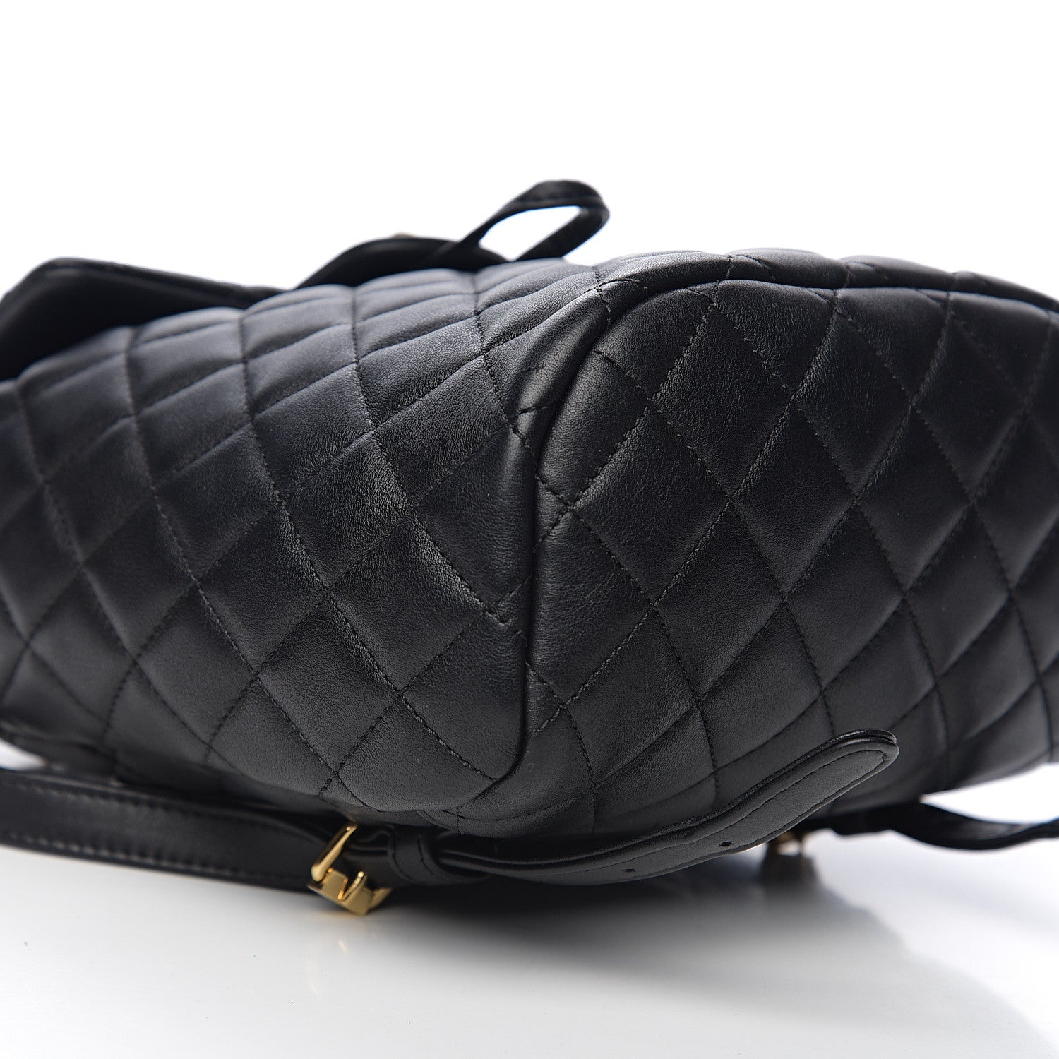 Chanel Calfskin Quilted Mini Urban Spirit Backpack Black 7 of 10