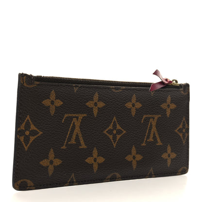 Louis Vuitton Monogram Josephine Wallet Zippered Insert Fuchsia 3 of 8