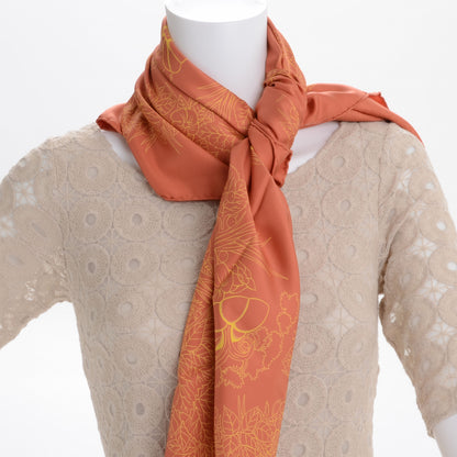 Hermes Silk De La Citrouille A La Caleche Scarf 90 8 of 8