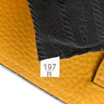 Prada Vitello Daino Bucket Bag Mimosa 7 of 15