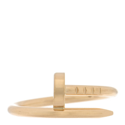 Cartier 18K Yellow Gold Small Juste Un Clou Ring 46 3.75 1 of 4