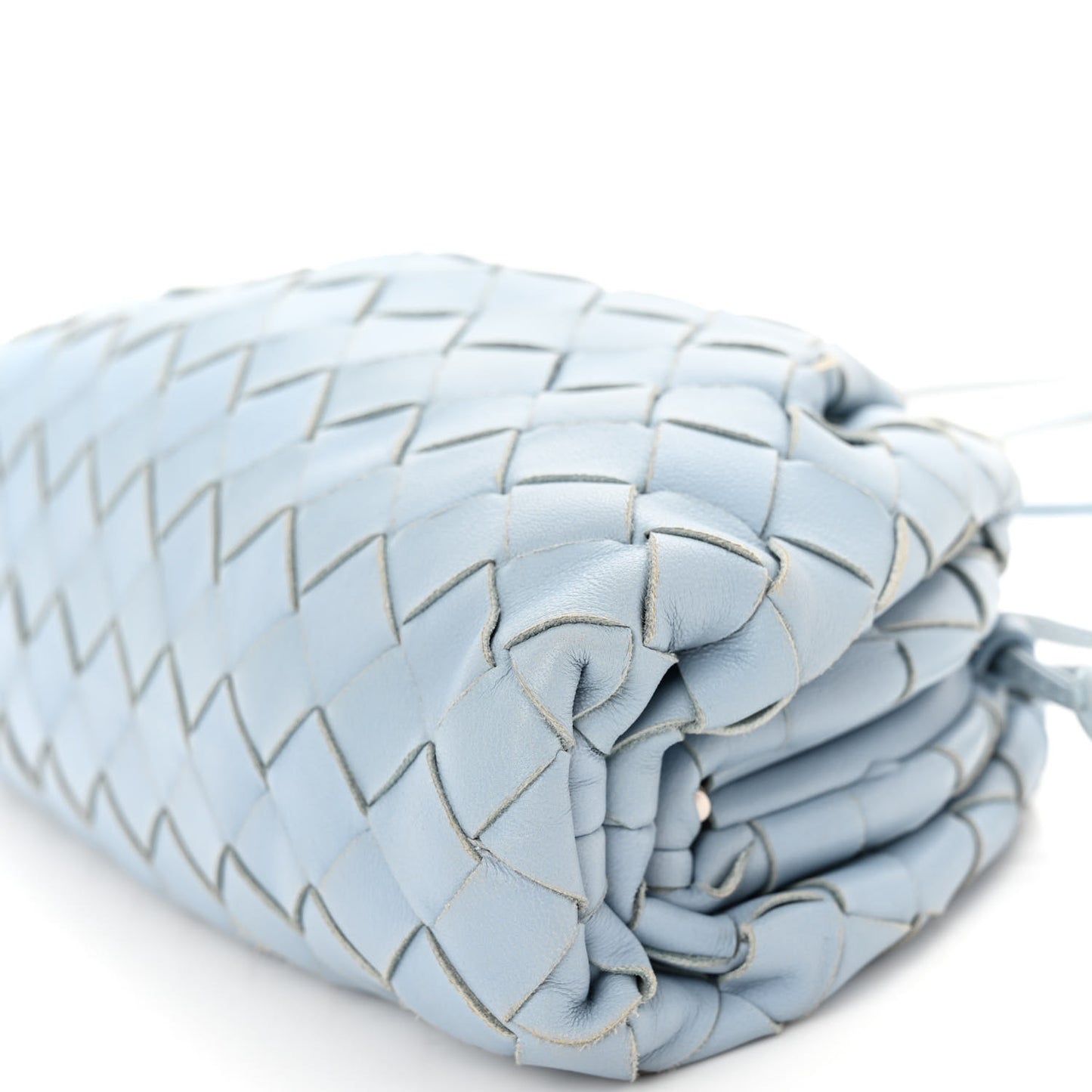 Nappa Intrecciato The Mini Pouch Ice