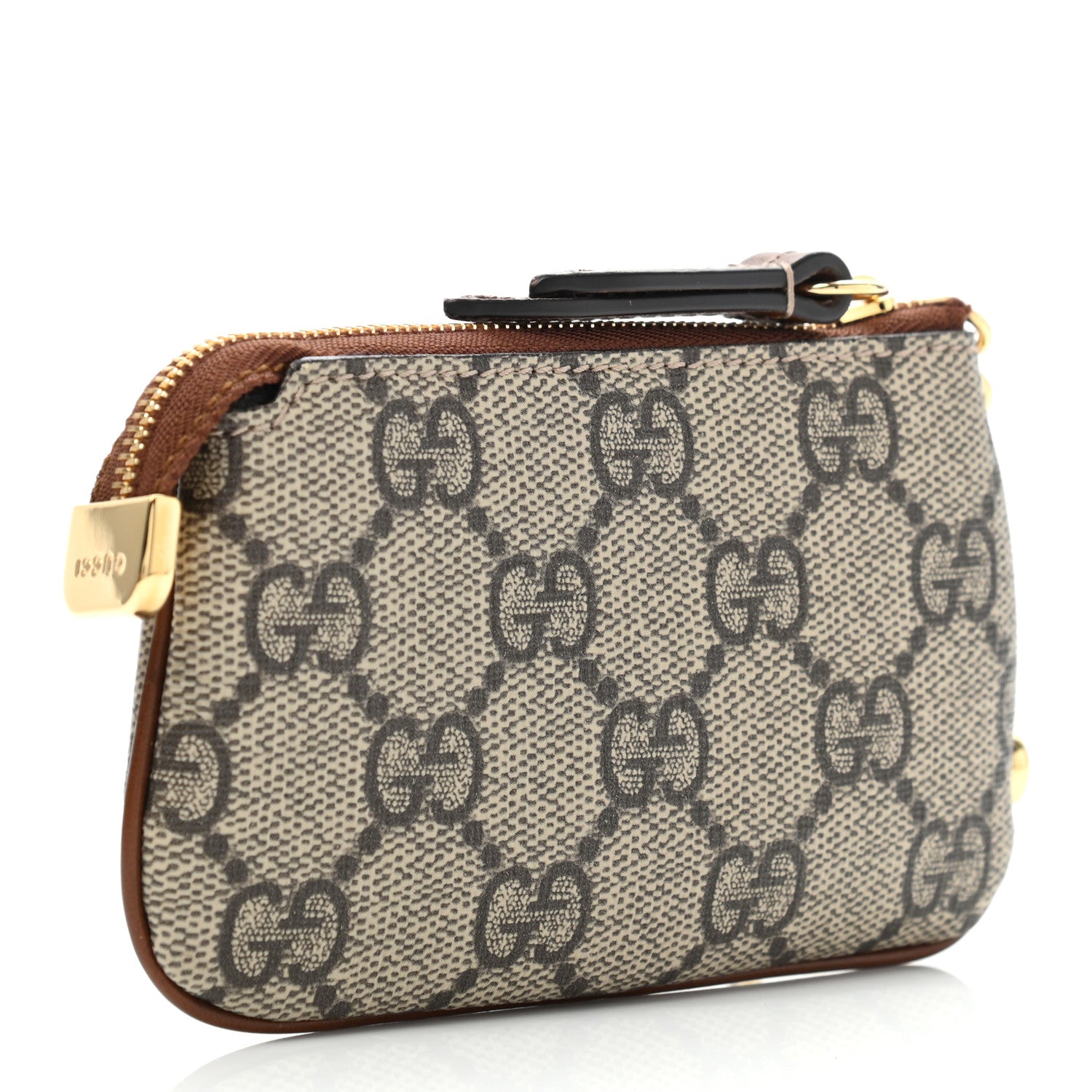 Gucci GG Supreme Monogram Key Case Brown 3 of 7