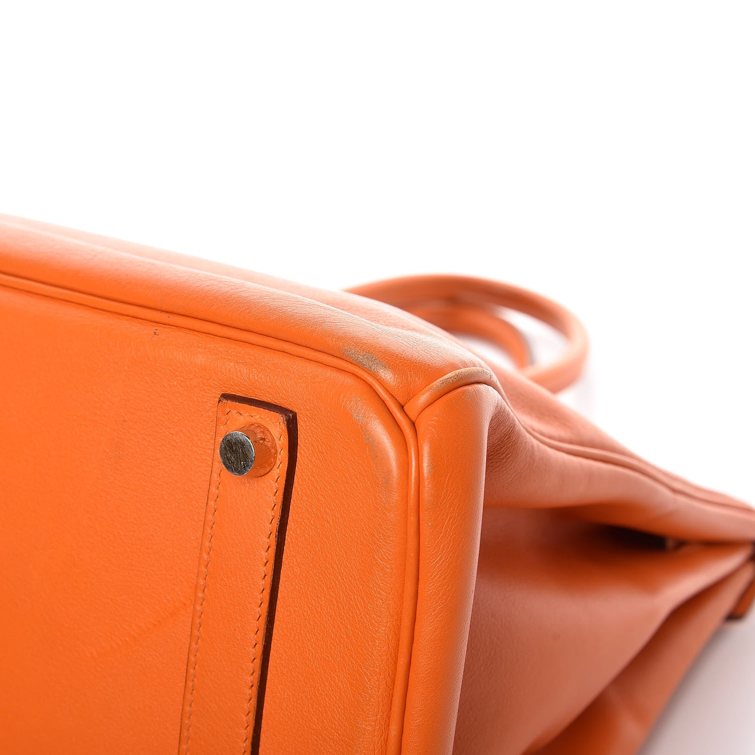 Hermes Swift Horseshoe Birkin 35 Orange 37 of 40