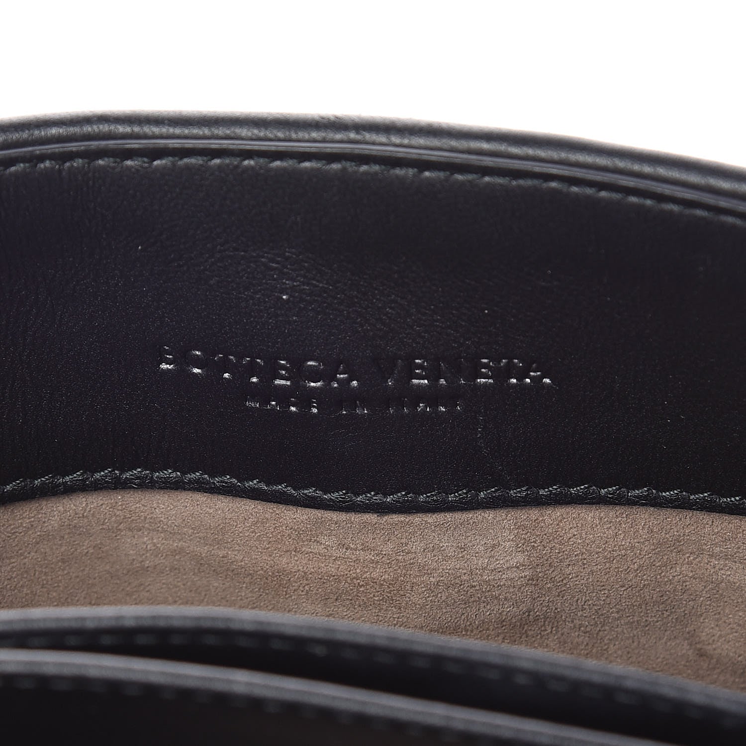 Bottega Veneta Nappa Intrecciato Baby Olimpia Shoulder Bag Black 6 of 10