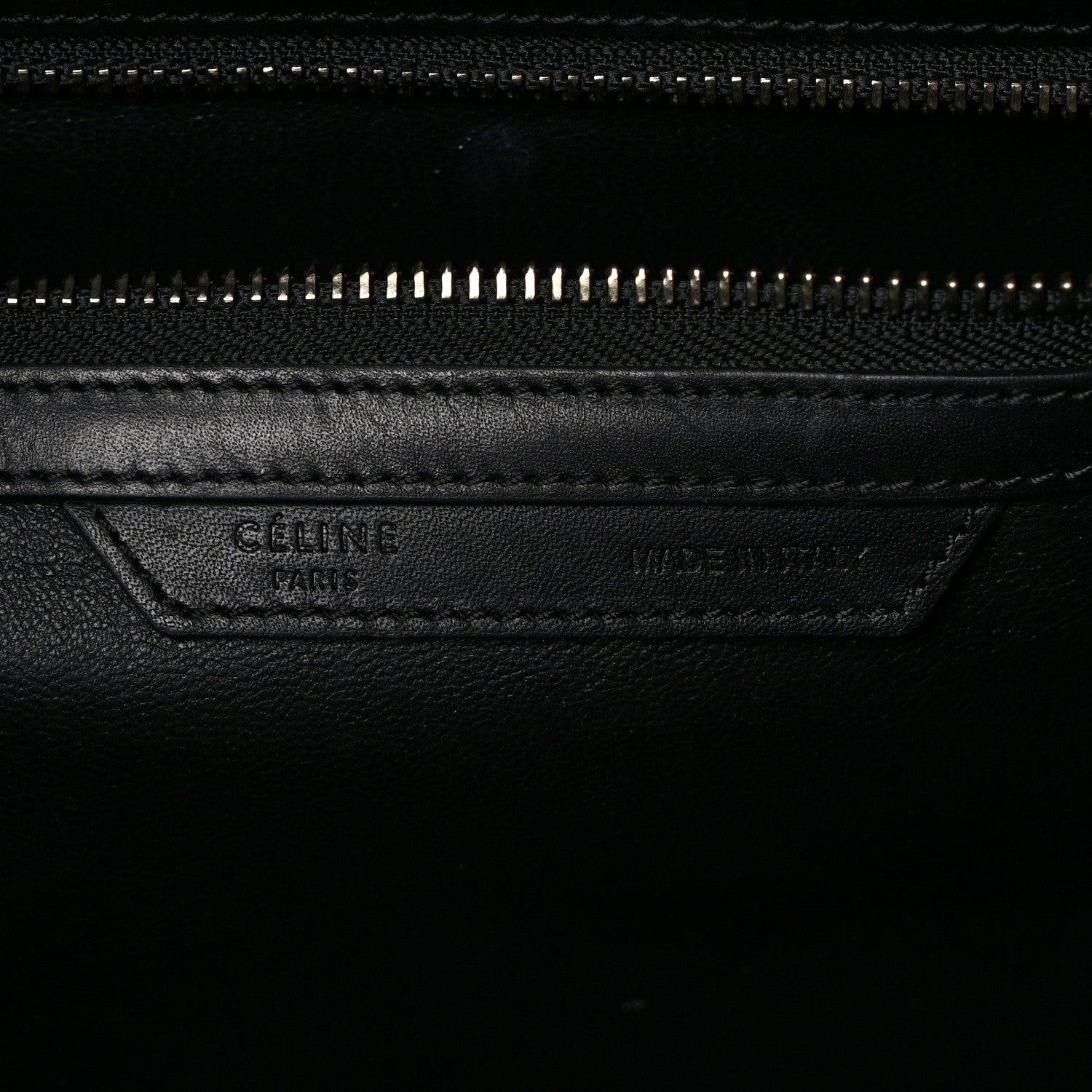 Celine Baby Grained Calfskin Nubuck Mini Tri-Color Luggage Khaki 6 of 11