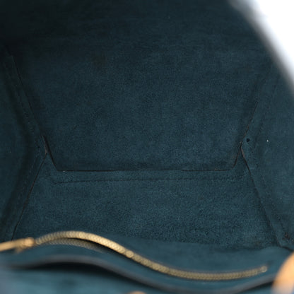 Celine Soft Grained Calfskin Small Sangle Bucket Bag Navy 5 of 11