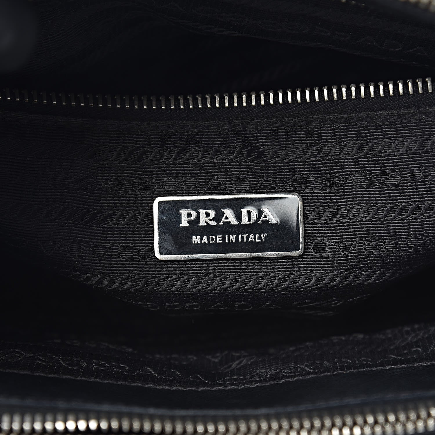 Prada Saffiano Small Galleria Double Zip Tote Black 6 of 16
