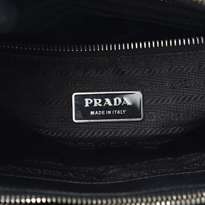 Prada Saffiano Small Galleria Double Zip Tote Black 6 of 16
