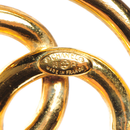 Chanel CC Brooch Pin Gold 4 of 6