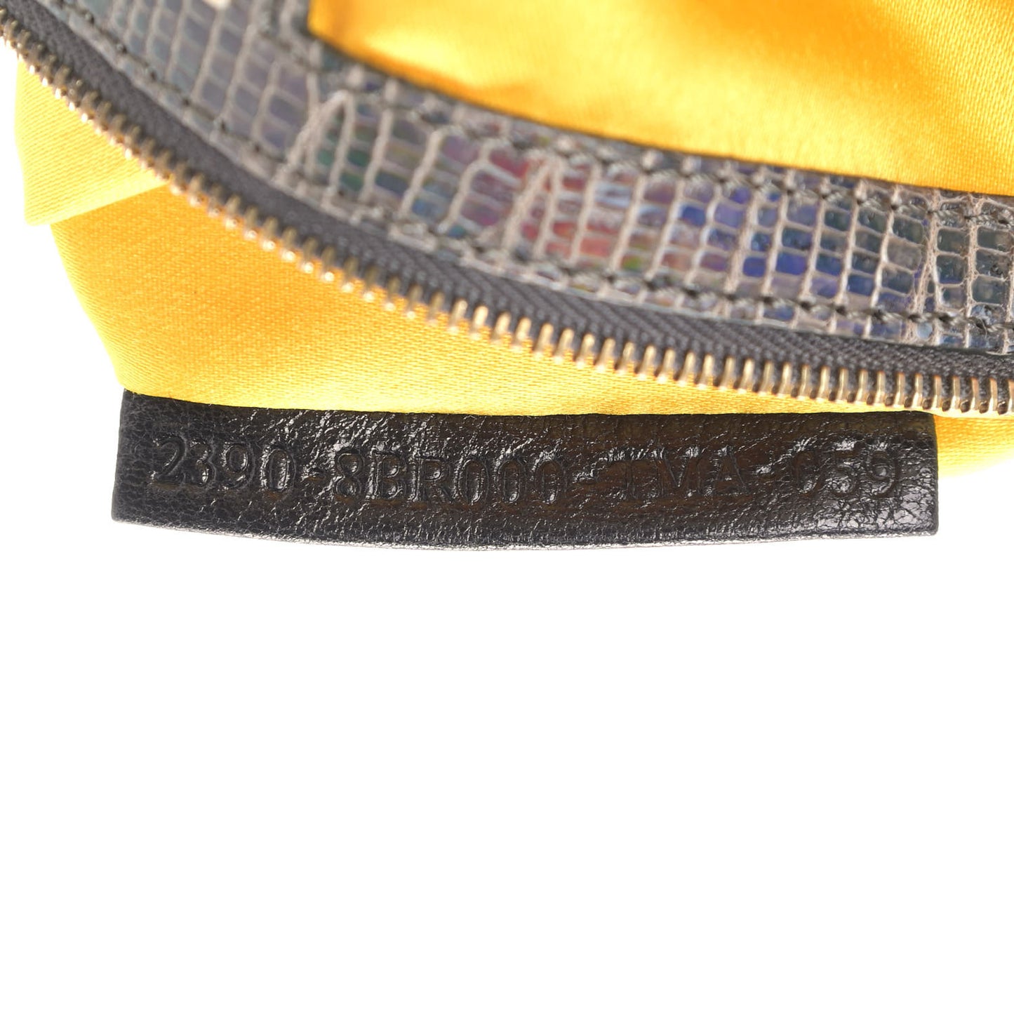 Lizard Beaded Fringe Baguette Multicolor